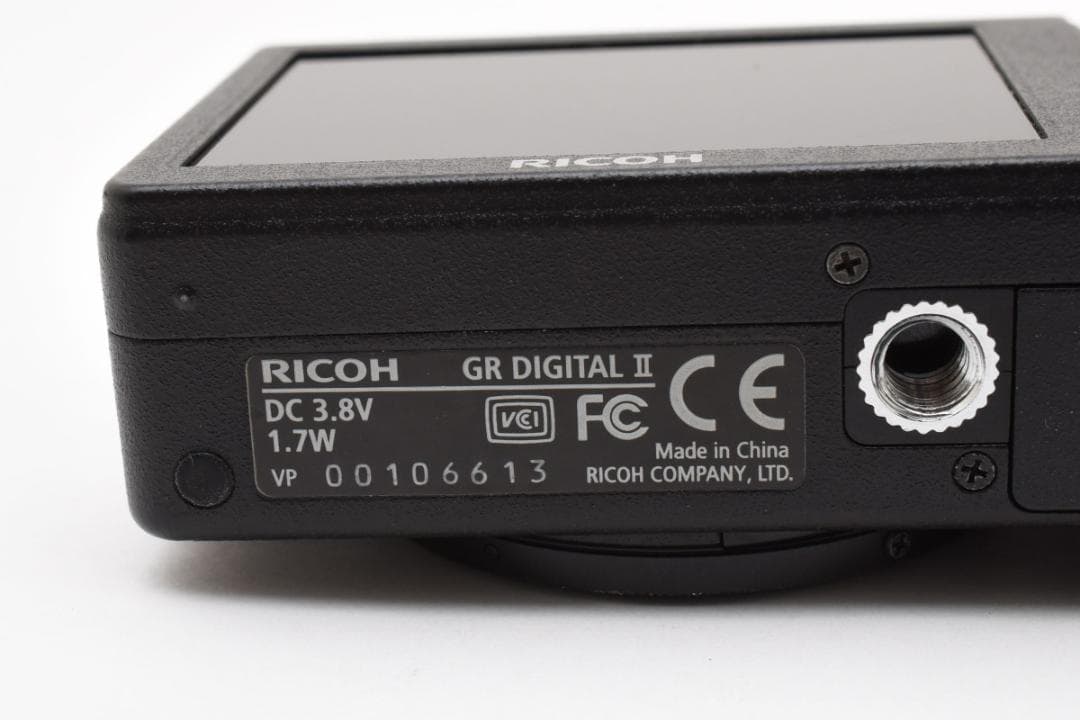 デジタルカメラ RICOH GR DIGITAL II 2