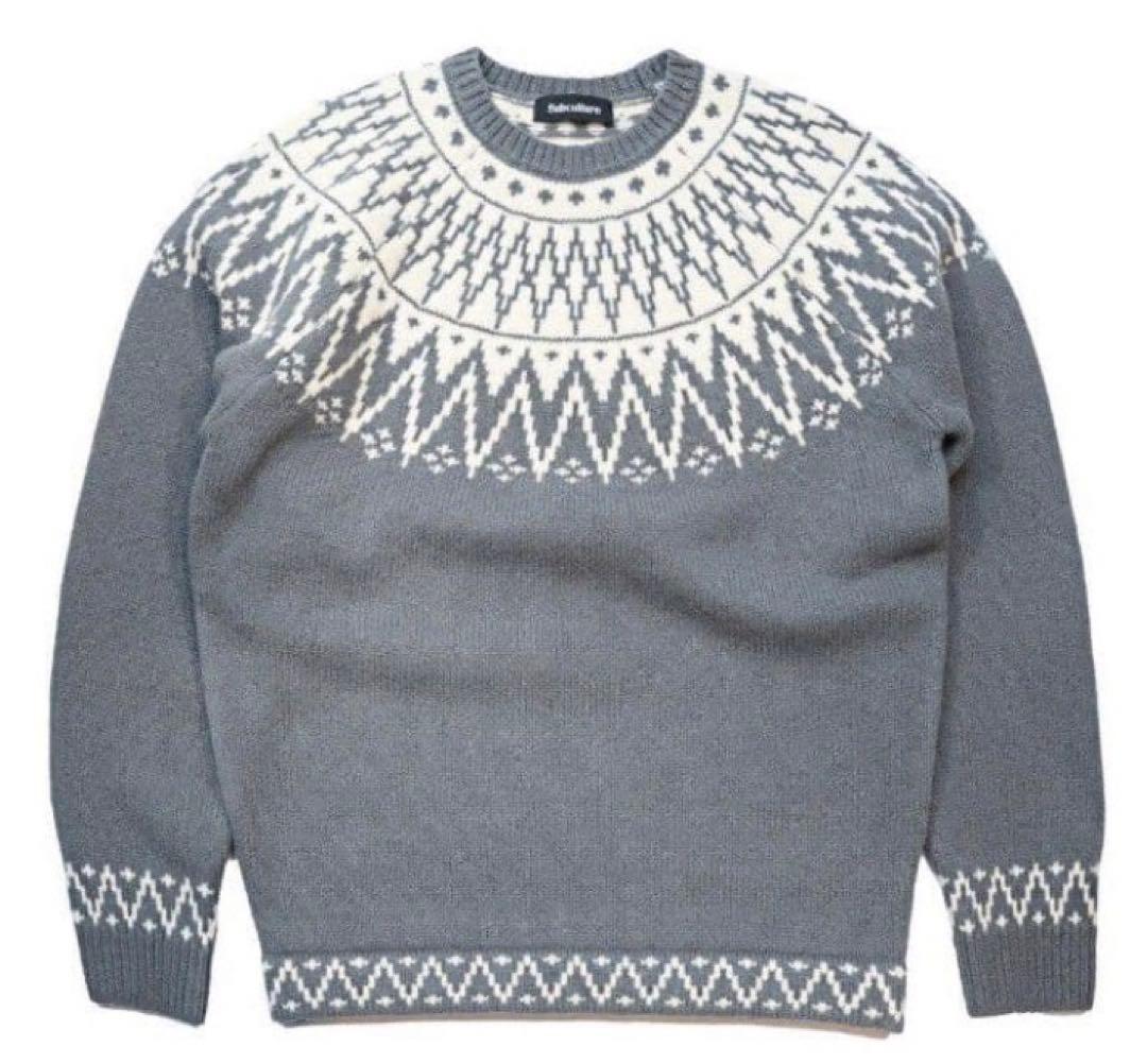 私物　Subculture サブカルチャー Knit　ニット　2