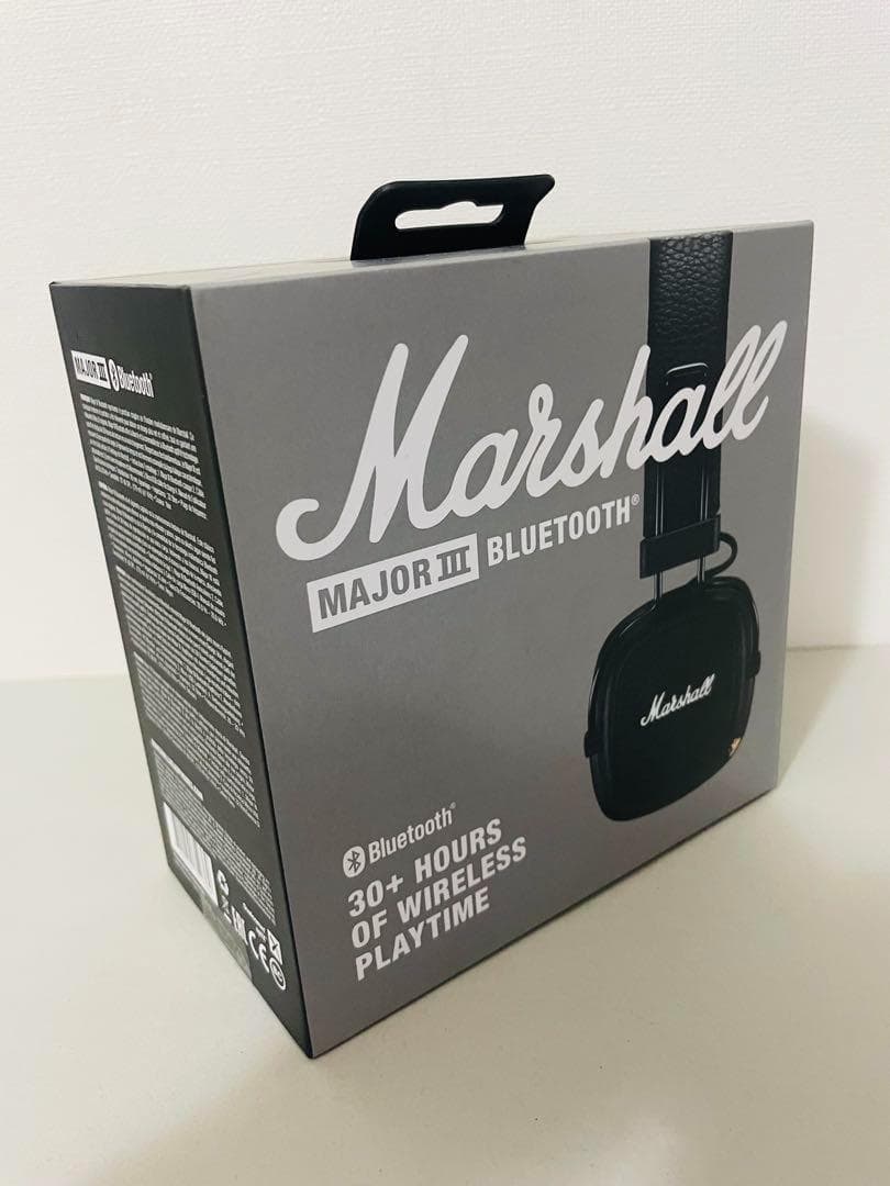 正規品 マーシャル ヘッドホン ブラック MAJOR III メジャー3 ⑤