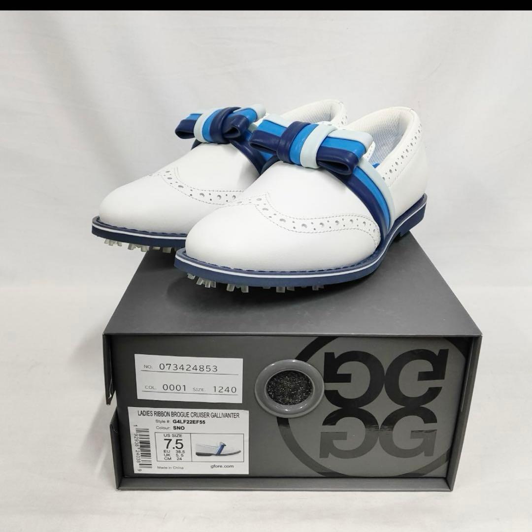 新品 未使用 G/FORE ガリバンター ジーフォア　ゴルフシューズ ブルー