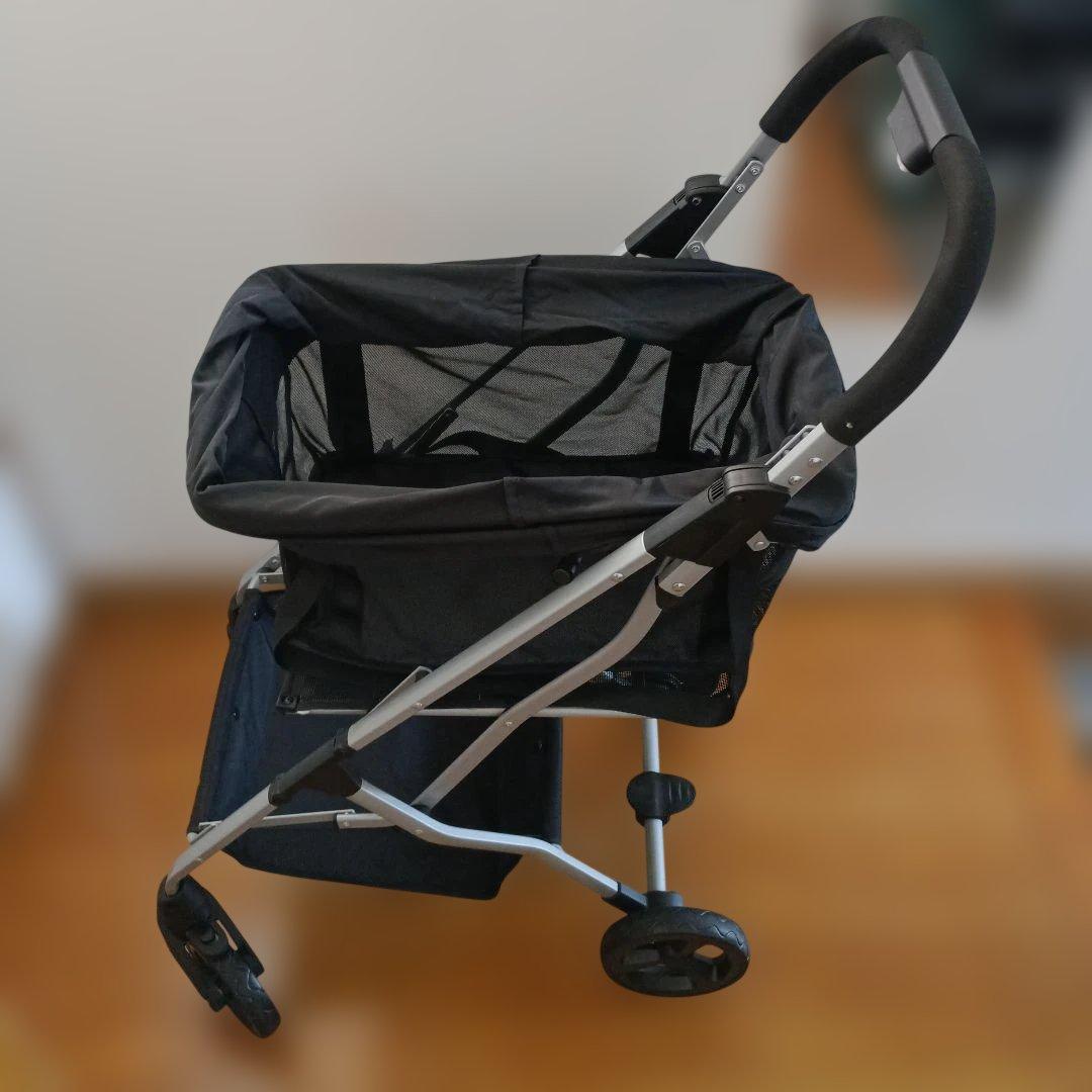 最終値下げ　EcoCa 　エコカ　折りたたみ式ショッピングカート ブラック