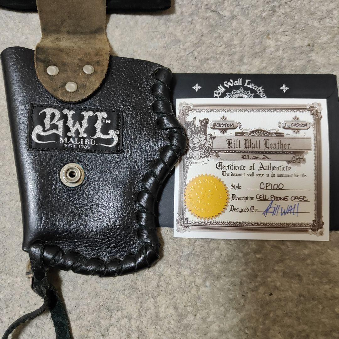BWL スマホ　たばこホルダーケース　ビルウォールレザー
