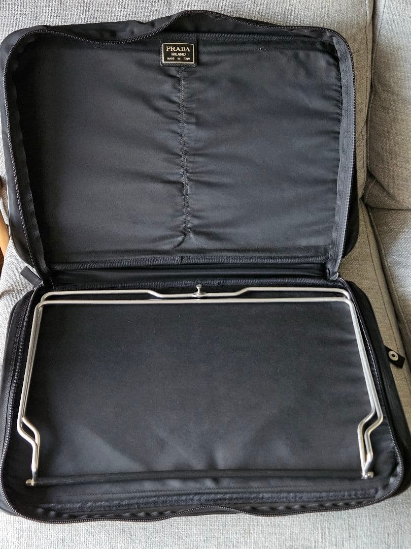 PRADA プラダ ガーメントバッグ ショルダーバッグ ブラック