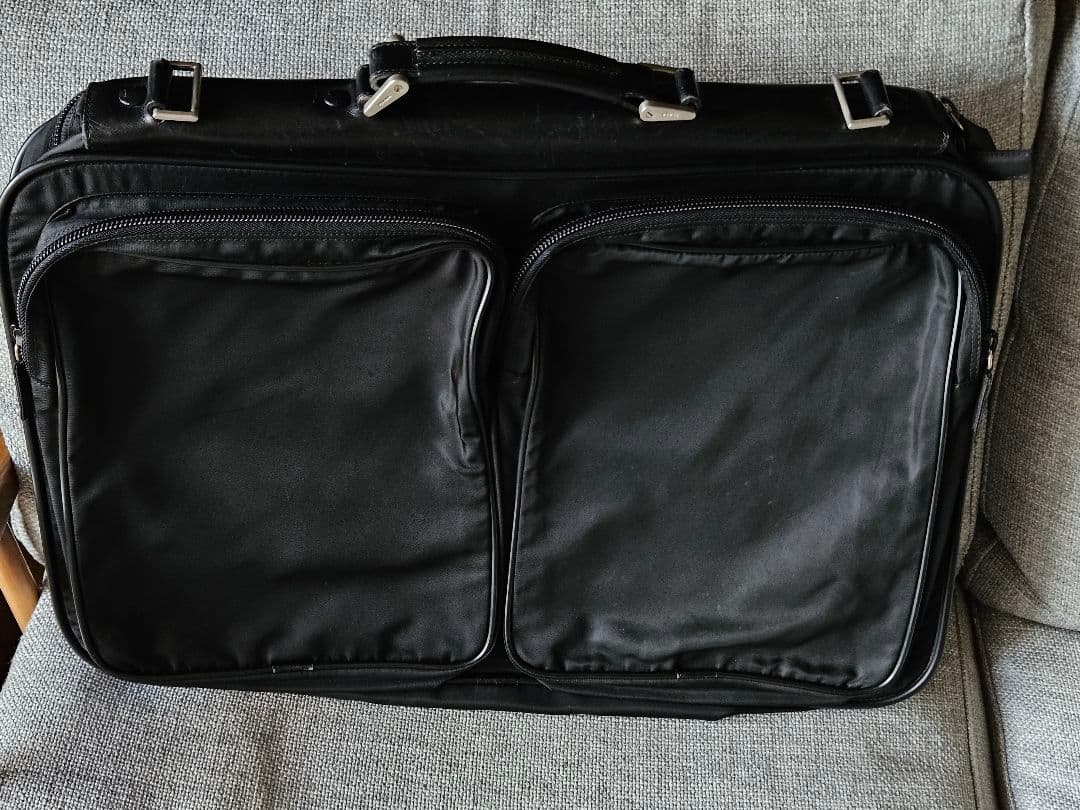 PRADA プラダ ガーメントバッグ ショルダーバッグ ブラック