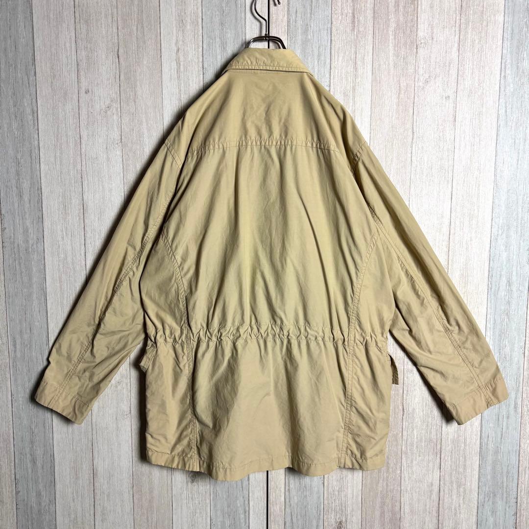 3163【希少・美品】90s ポロスポーツ ハンティングジャケット ベージュ