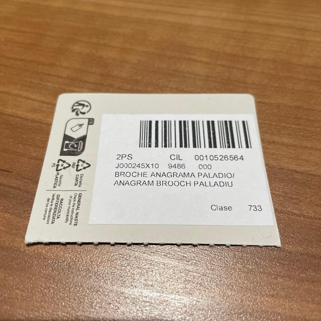 新品　LOEWE ロエベ　アナグラムブローチ　マルチカラー