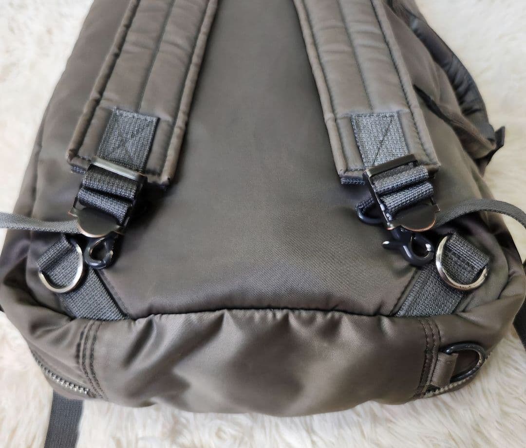 希少 PORTER タンカー 3way ビジネスバッグ シルバーグレー