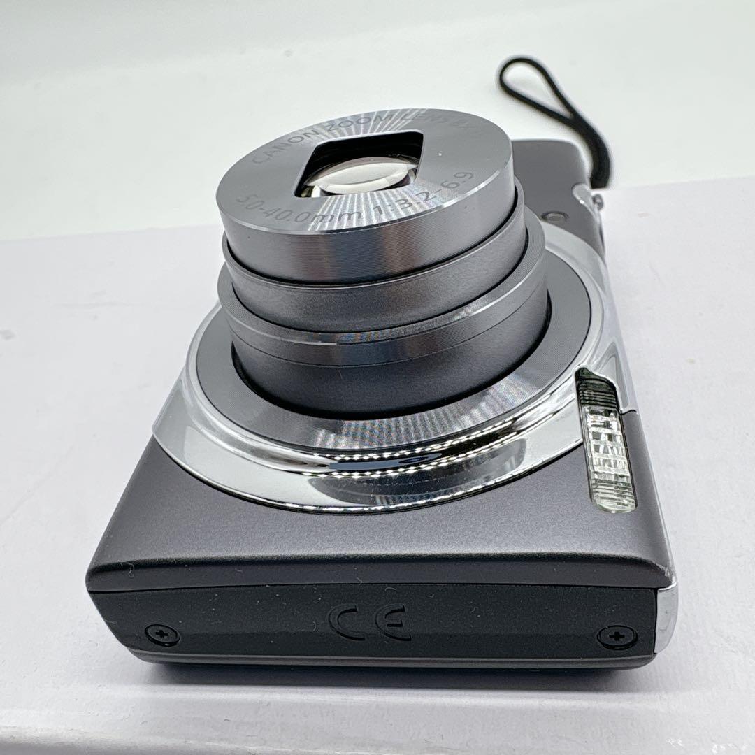Canon IXY 130デジタルカメラ 本体とバッテリーチャージャー　グレー
