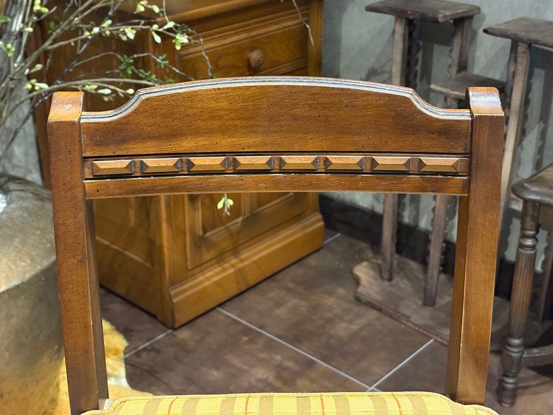 karimoku カリモク　カウンターチェア　ハイチェア　アンティーク　IZ