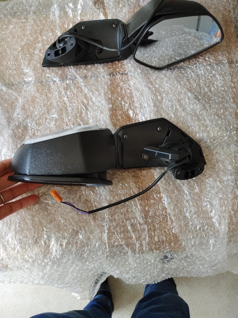 Ninja　ZX10R ミラーウインカー　ウイング　社外品カワサキ