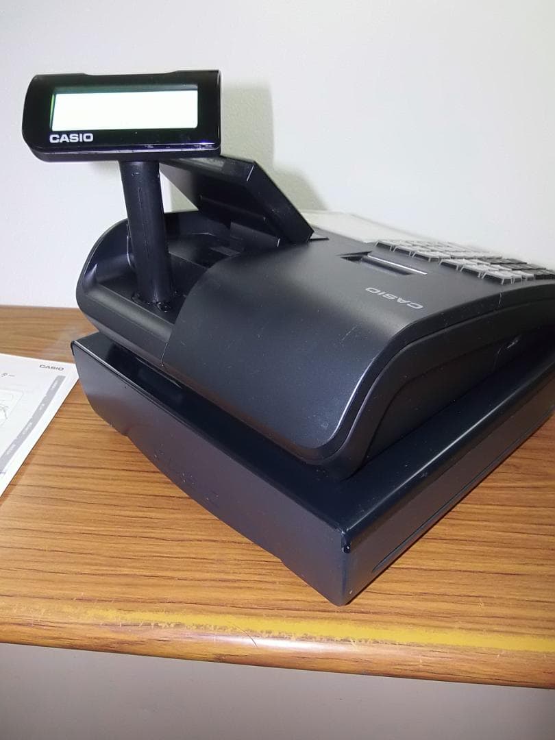 人気の黒1129設定無料TK-400飲食向72タッチカシオ　インボイスレジスター