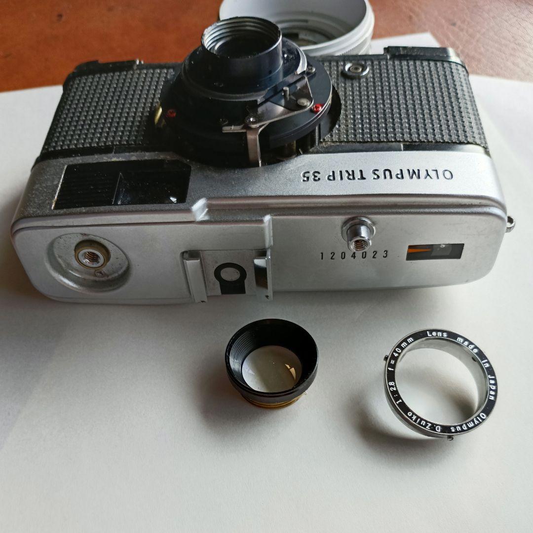フィルムカメラ【整備、完動品、美品】オリンパス　トリップ35