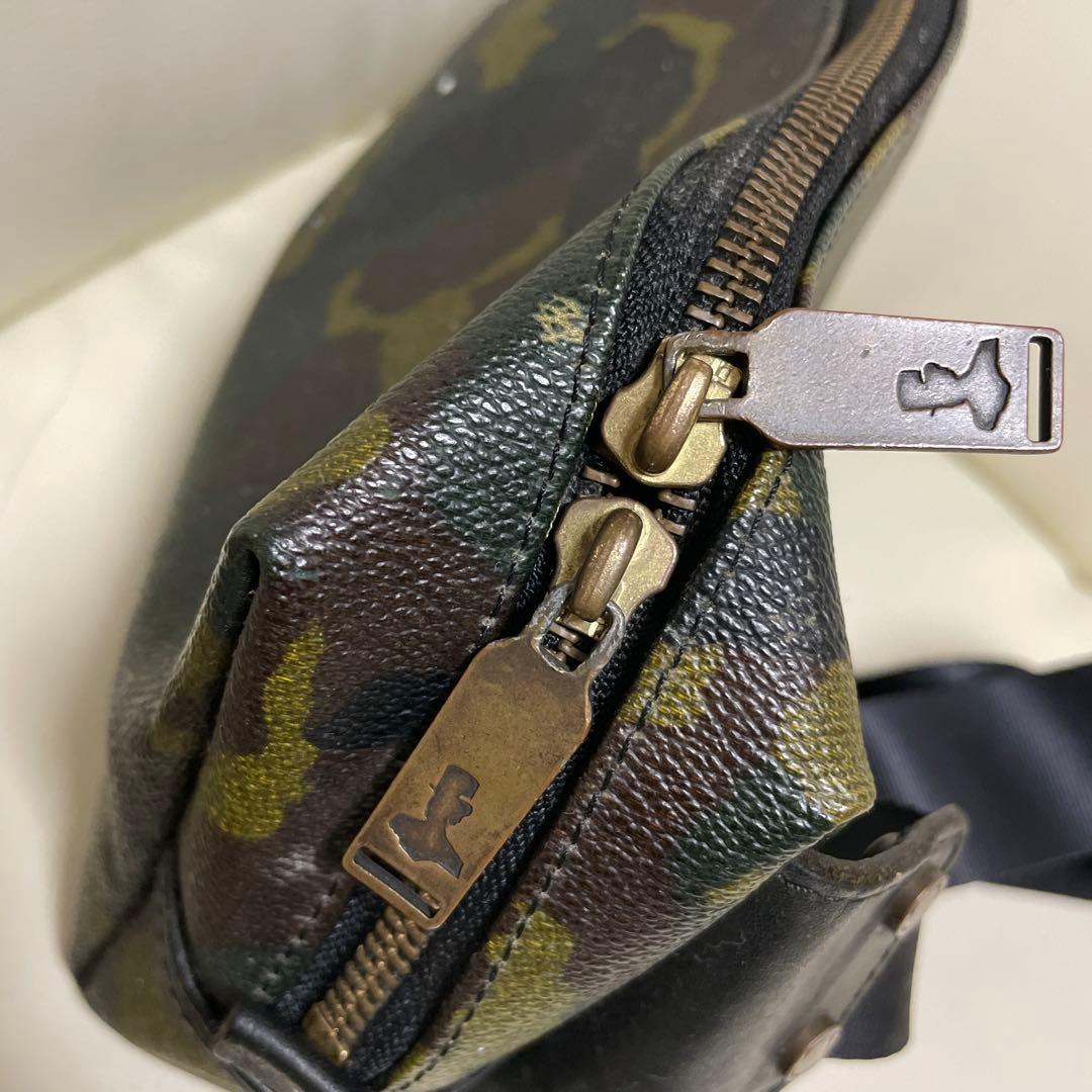 Gentil Bandit 木梨サイクル ボディバッグ　迷彩　ショルダーバッグ