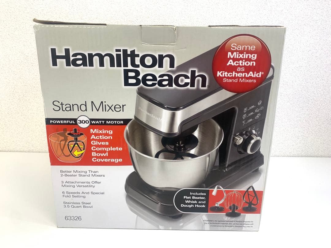 Hamilton Beach ハミルトンビーチ ハンド スタンドミキサー