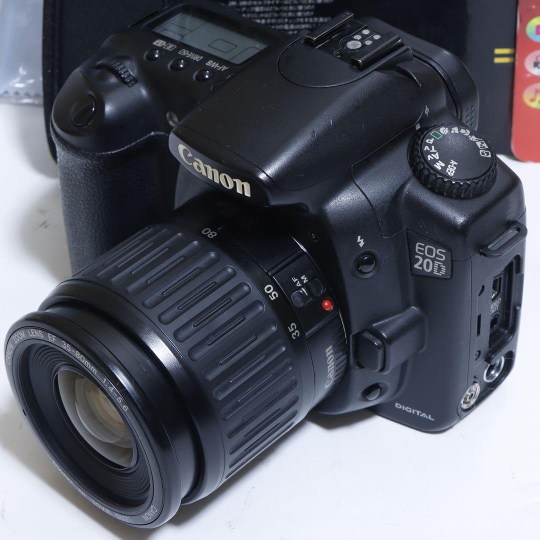 ☆こぐも☆本格入門機!!⭐︎ キャノン EOS 20D&望遠セット♫