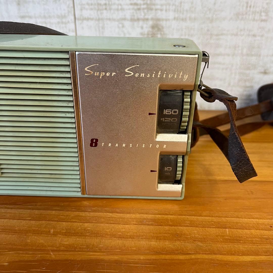 【アンティーク】SONY ソニー トランジスタラジオ TR-84 当時物 古道具