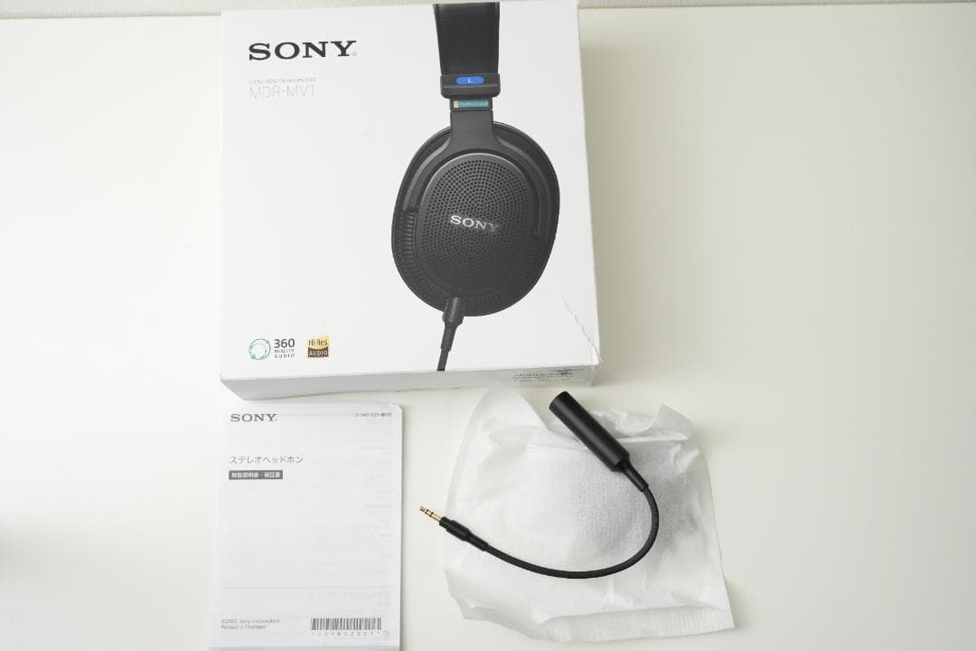 SONY MDR-M1 ブラック 有線ヘッドセット