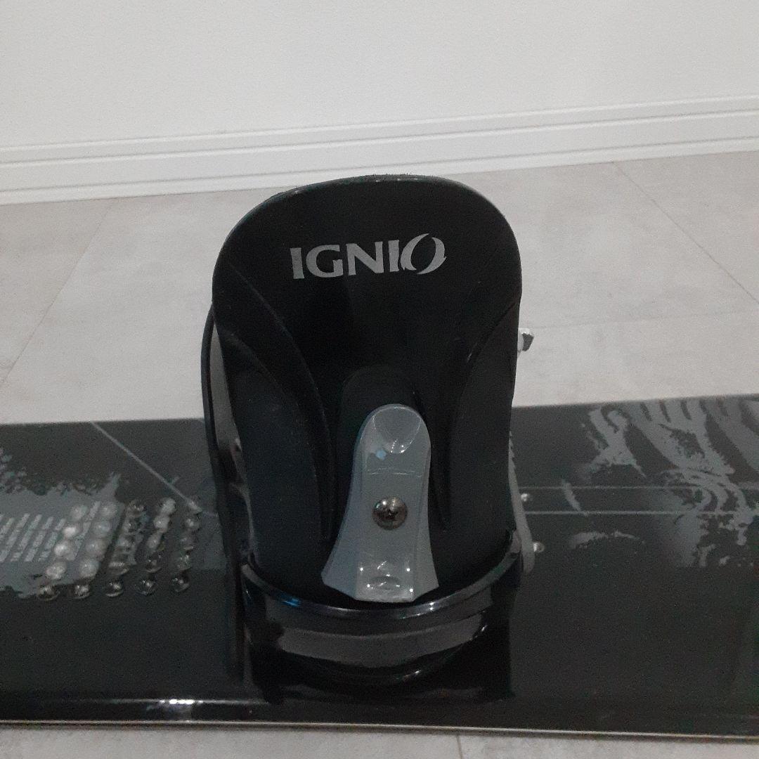 IGNIO イグニオ スノーボードセット 150cm バインディング付き