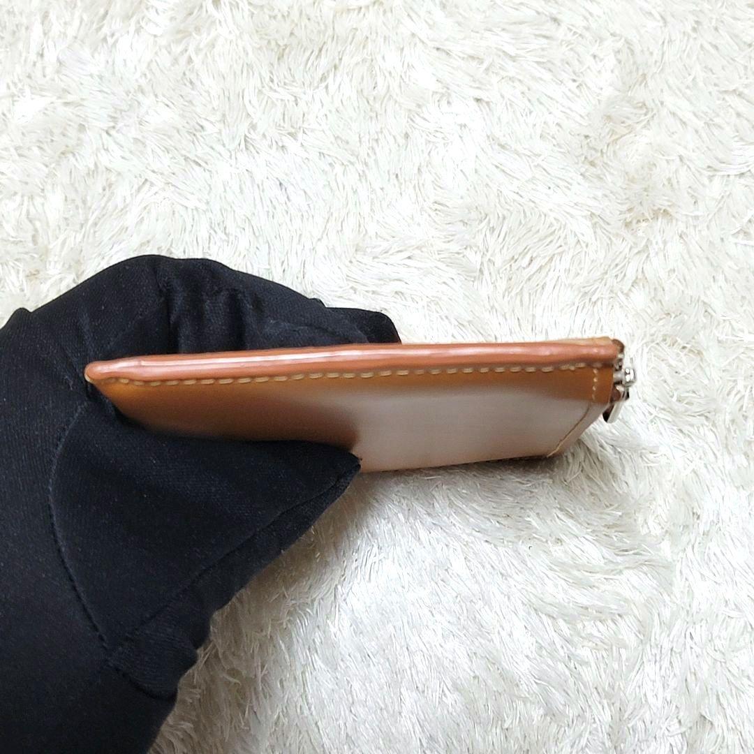 新品 Whitehouse Cox ブライドルレザー L字ファスナー ミニ財布