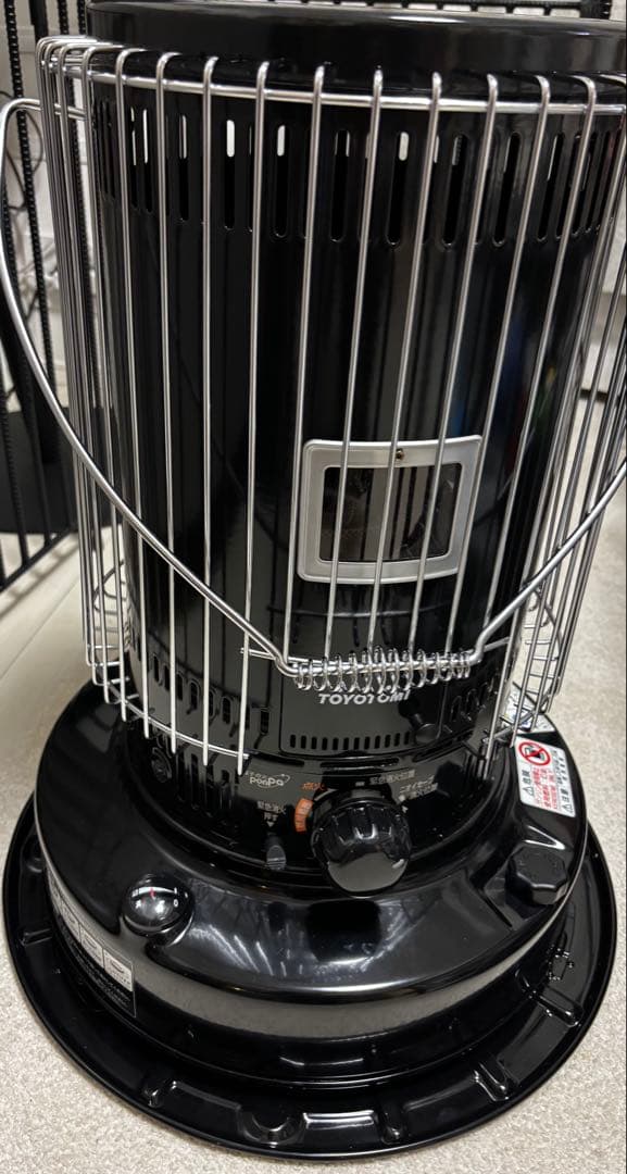 【ワーケア】TOYOTOMI KS67Hブラック　石油ストーブ