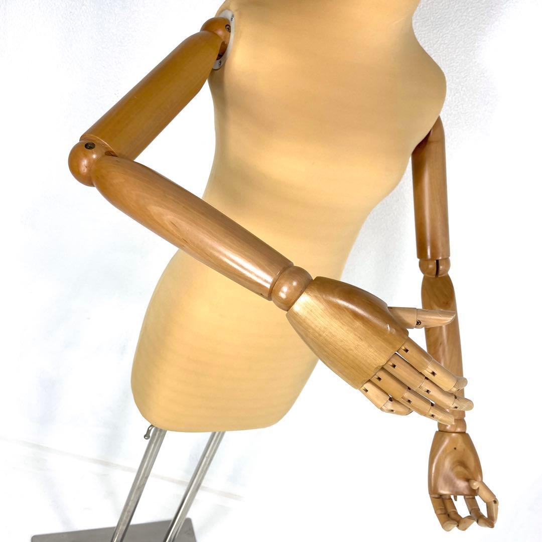 トルソー　マネキン　着付け指付き　腕つき 和装用　女性