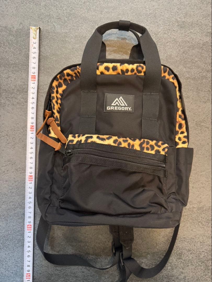 GREGORY ヒョウ柄リュック