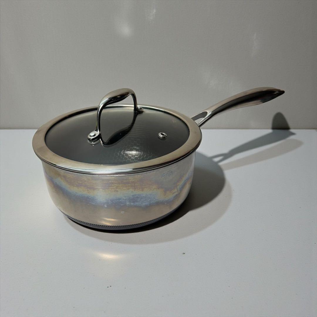 ヘックスクラッド　ハイブリッド蓋付き鍋　2.8リットル　20センチ