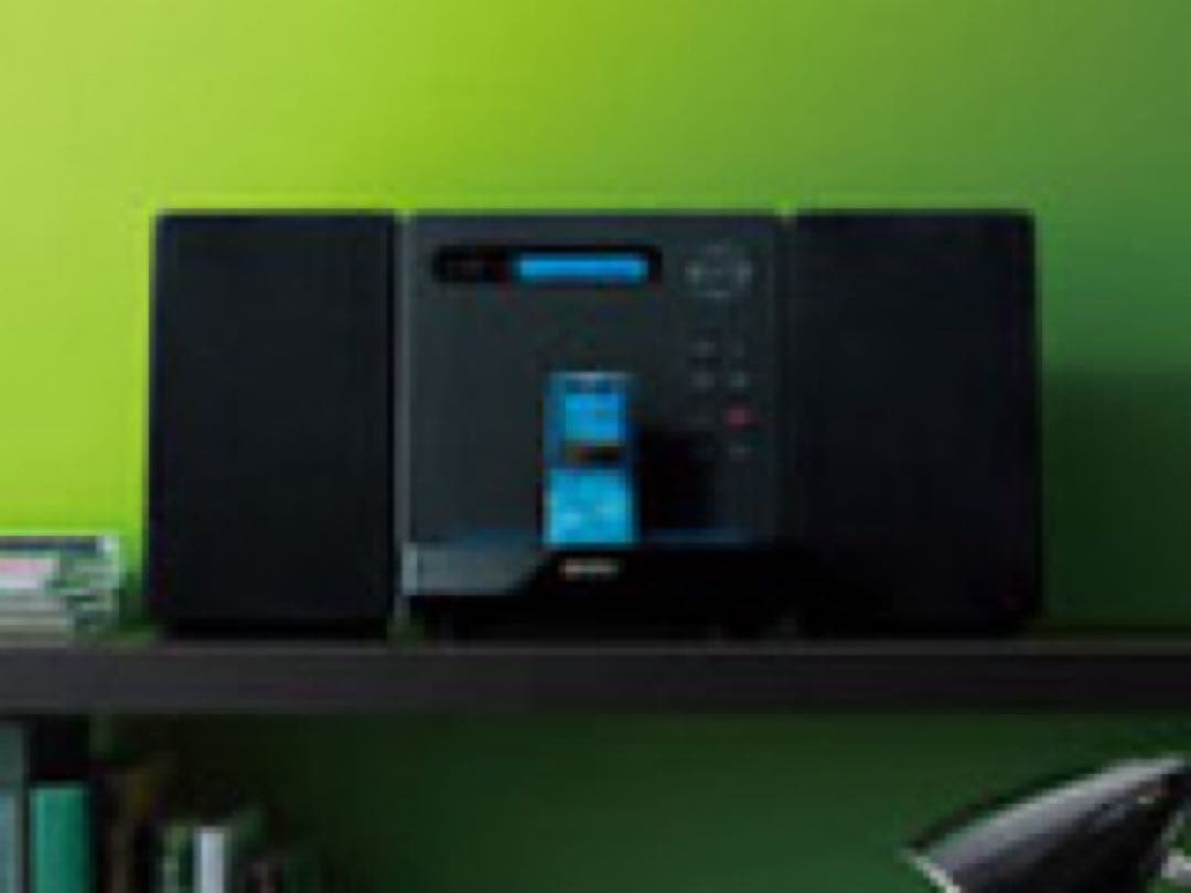 SONY ウォークマン ドック コンポ V3 ブラック CMT-V3/B