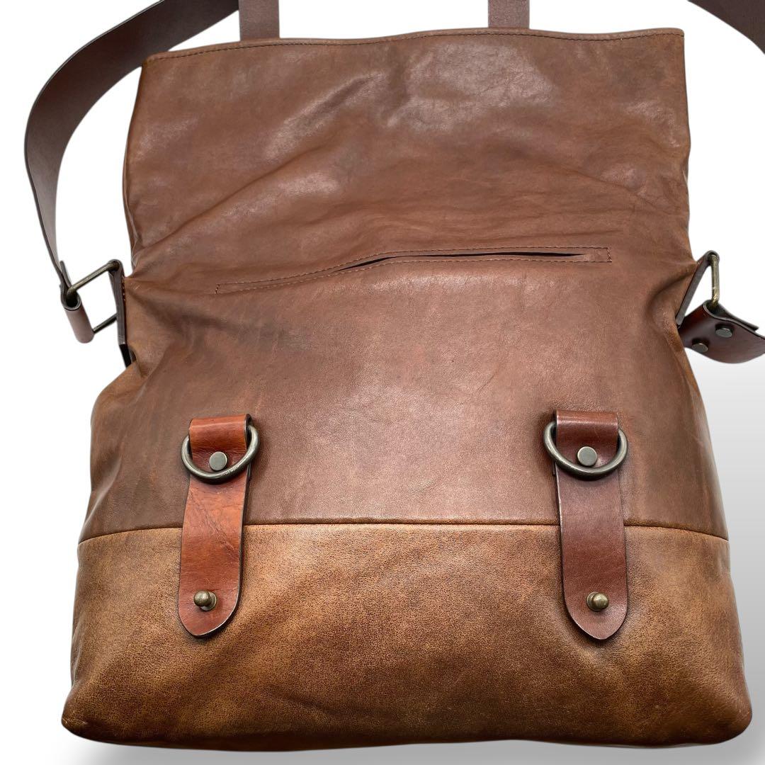 バッグ BANANA REPUBLIC Archive Leather Messeng