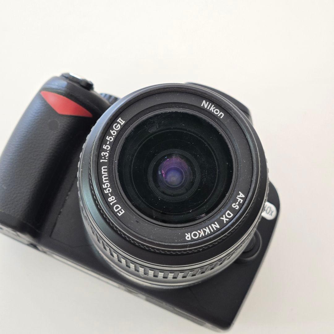 【ニコン】デジタル一眼レフカメラ Nikon D40x ダブルレンズセット