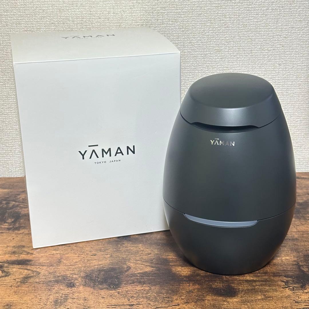 YA-MAN フェイススチーマー 美顔器 ブラック　YJSA0B