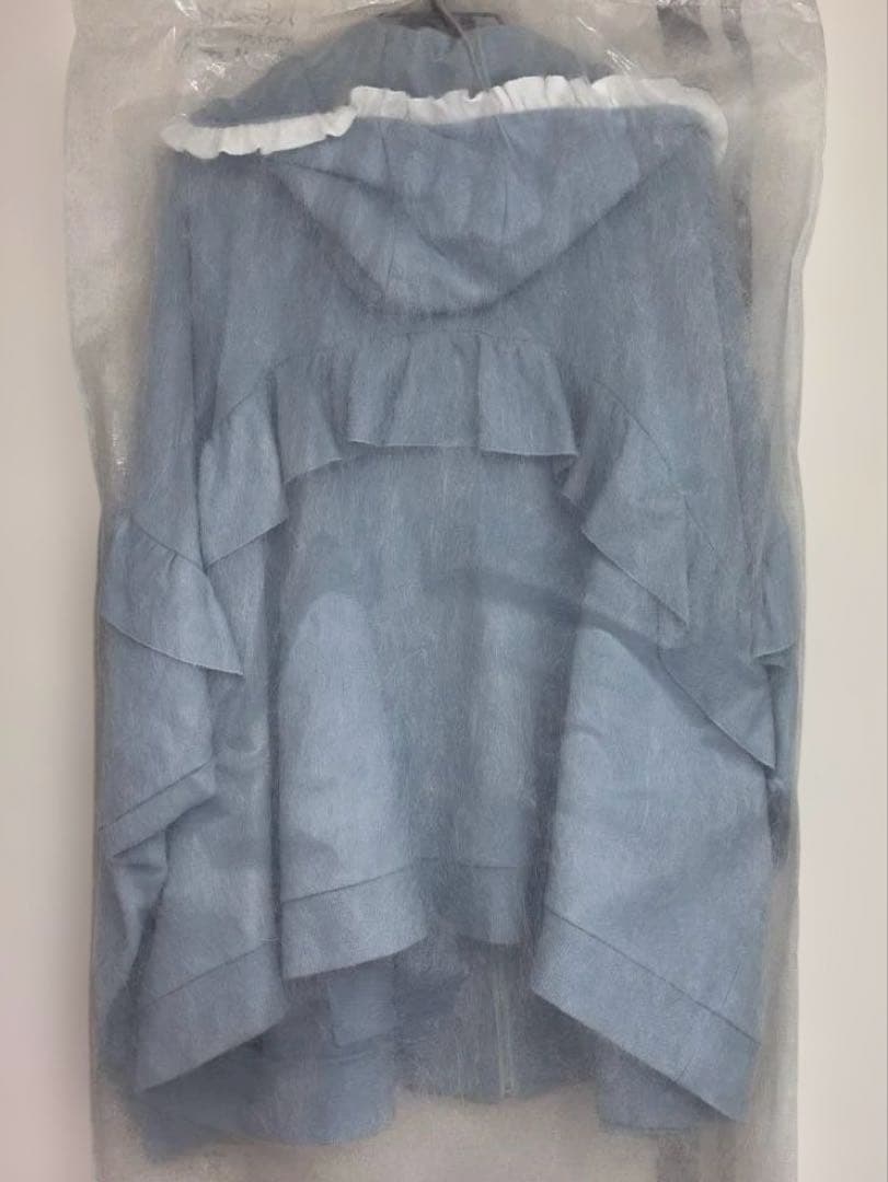 satoi パーカー　フリルパーカー　フーディ　Bigパーカー　クリーニング済み