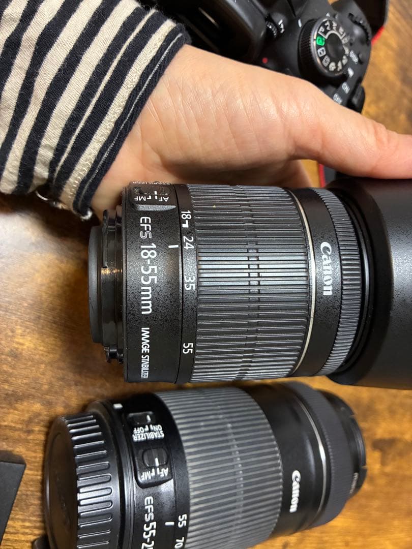 値下げ中！【レンズ2本セット】Canon EOS Kiss x8i