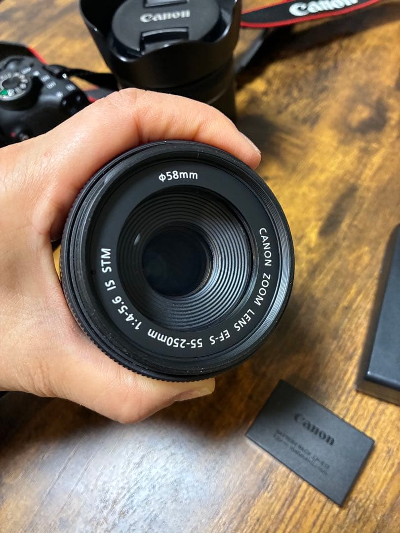 値下げ中！【レンズ2本セット】Canon EOS Kiss x8i