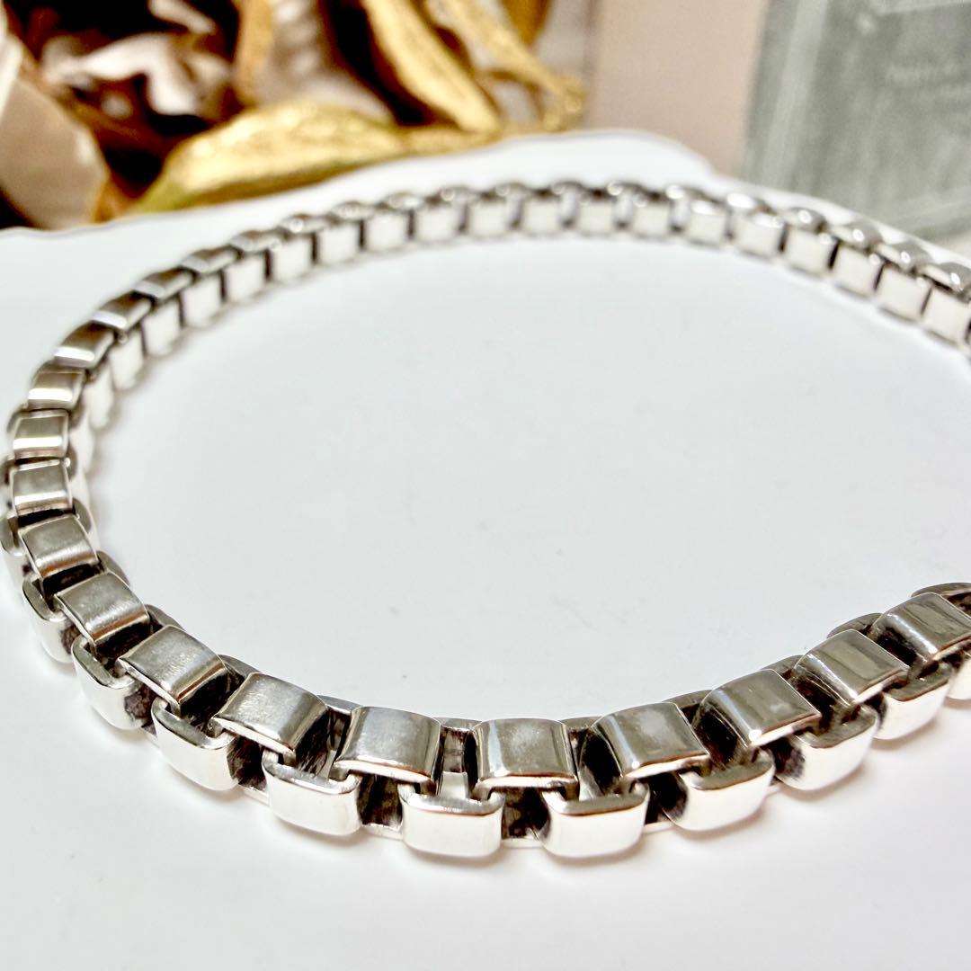Tiffany&Co. ティファニー ベネチアン シルバー ブレスレット 925