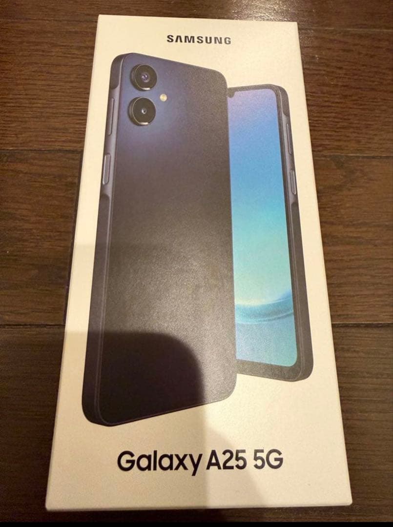 AMSUNG Galaxy A25 5G 本体　ブラック　未使用　ギャラクシー