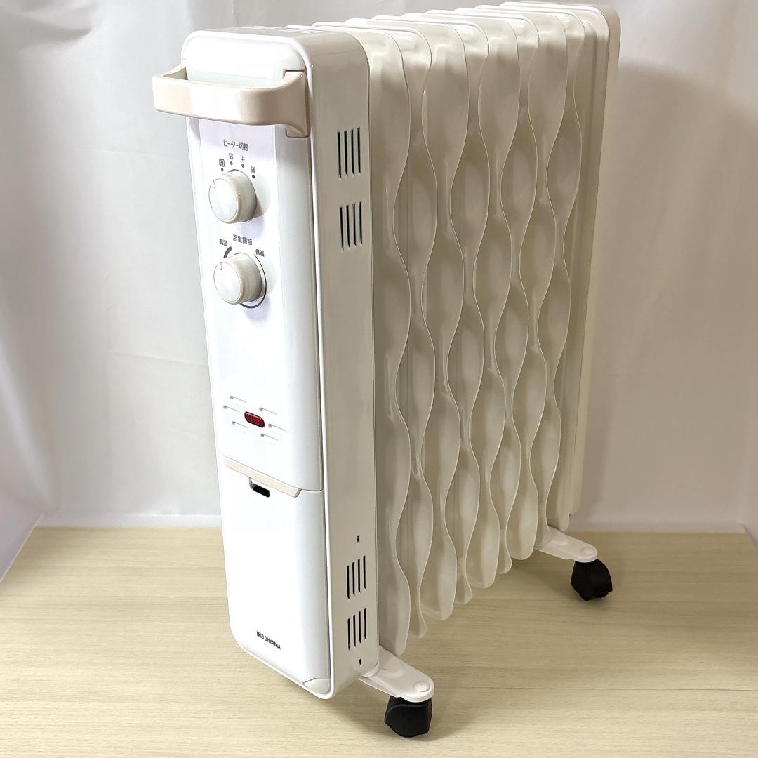アイリスオーヤマ IWH-1210K-W オイルヒーター