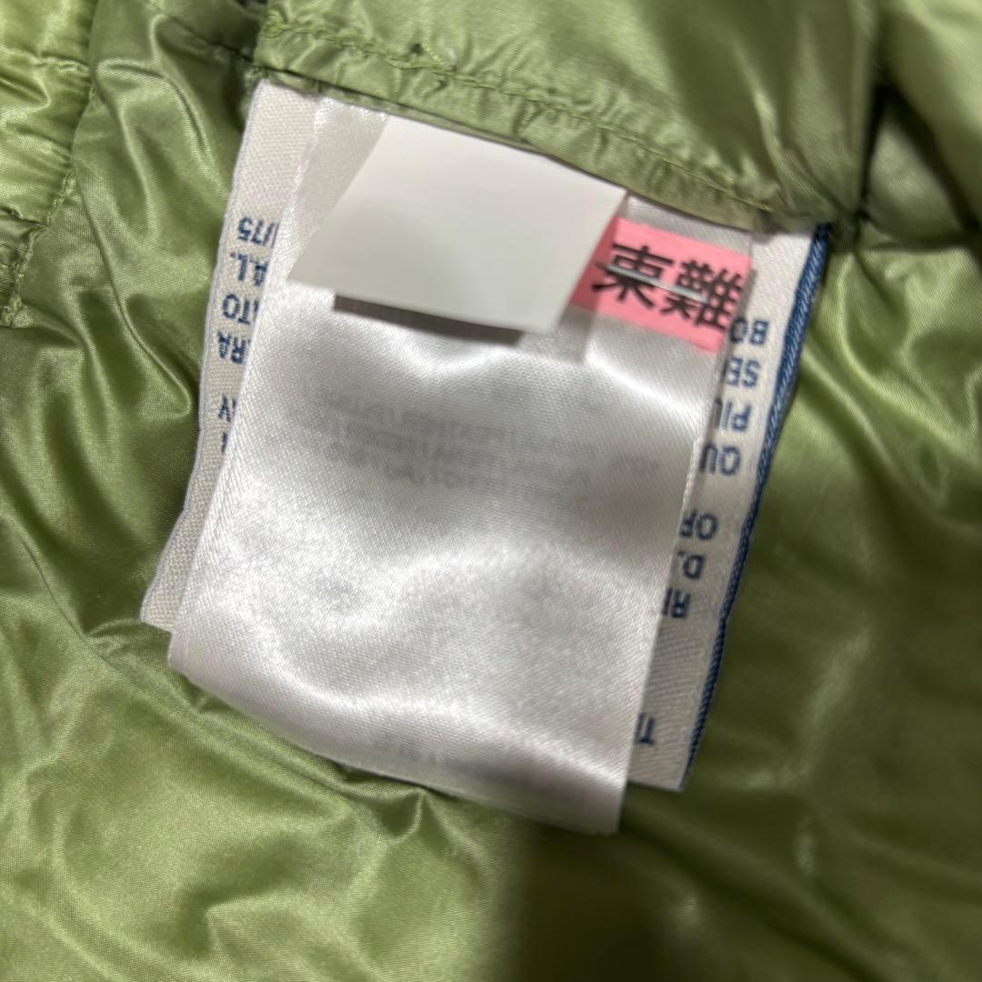 KKK モンクレール ライトダウンジャケットS フード　ドローコード付き