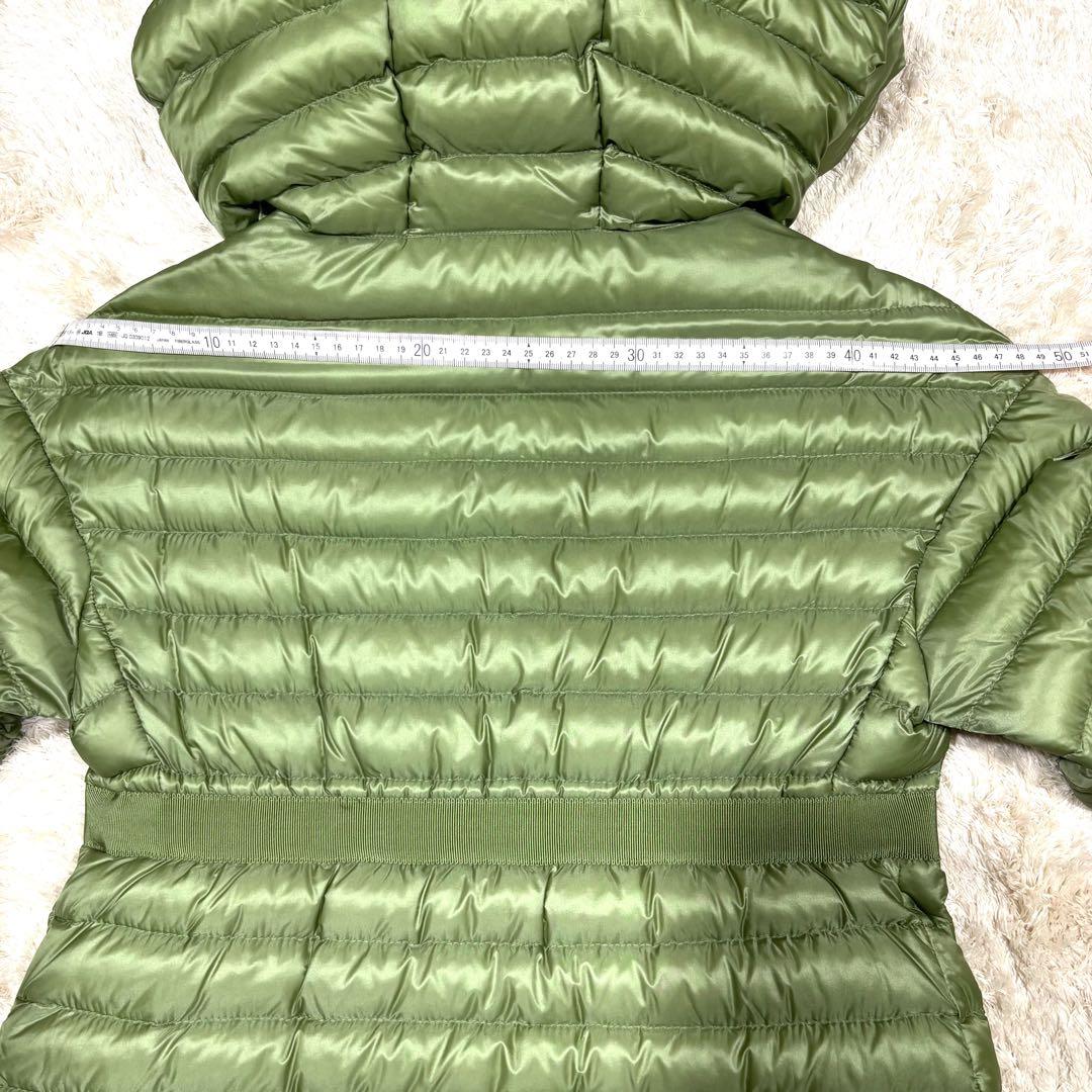 KKK モンクレール ライトダウンジャケットS フード　ドローコード付き