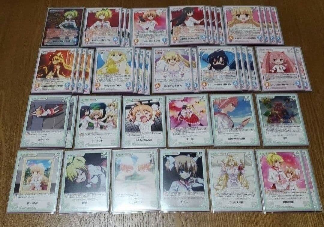 カオスTCG　緋弾のアリア　デッキ3つ　パーツ大量