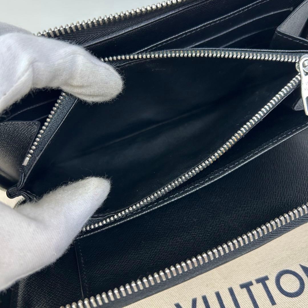 【良品】✅メンテ済み　ルイヴィトン　ダミエ　ジッピー　オーガナイザー　長財布