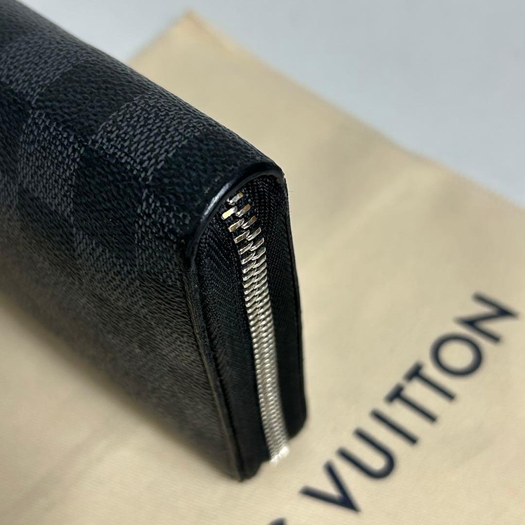 【良品】✅メンテ済み　ルイヴィトン　ダミエ　ジッピー　オーガナイザー　長財布