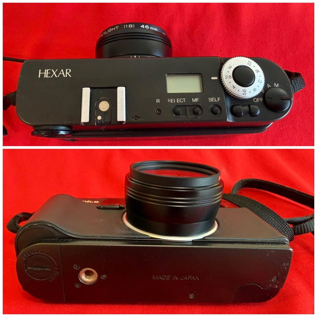 KONICA コニカ HEXAR 35mm F2.0 コンパクトフィルムカメラ