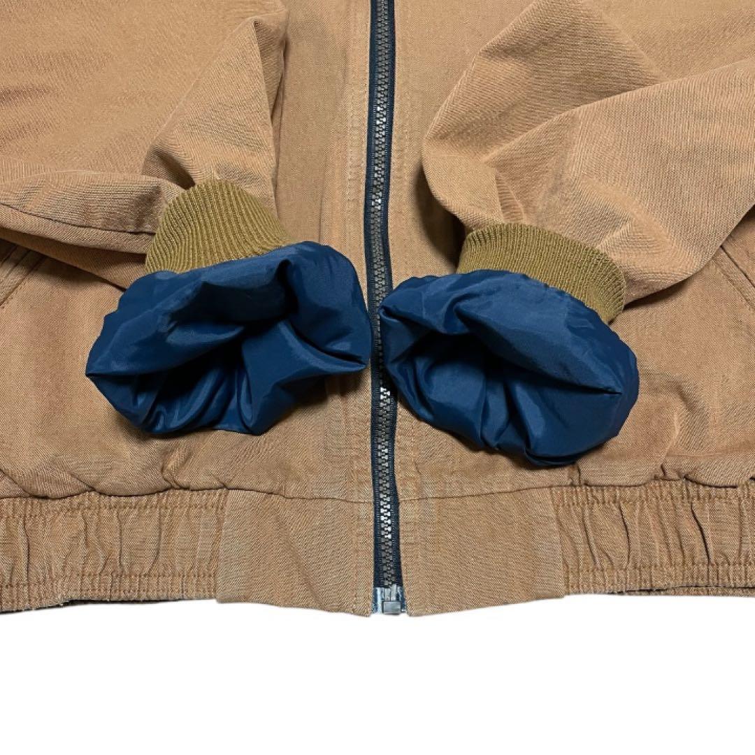 ヴィンテージL.L.Beanダック地スイングトップジャケット短丈USAタグ90s