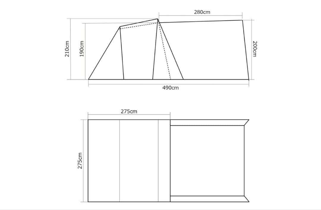 READY Tent 2 　M.W.M(エムダブリューエム)