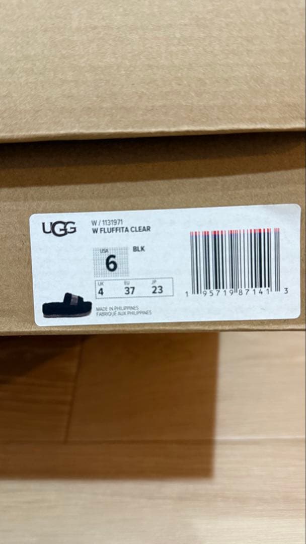 ugg サンダル 厚底 フラッフィータクリア