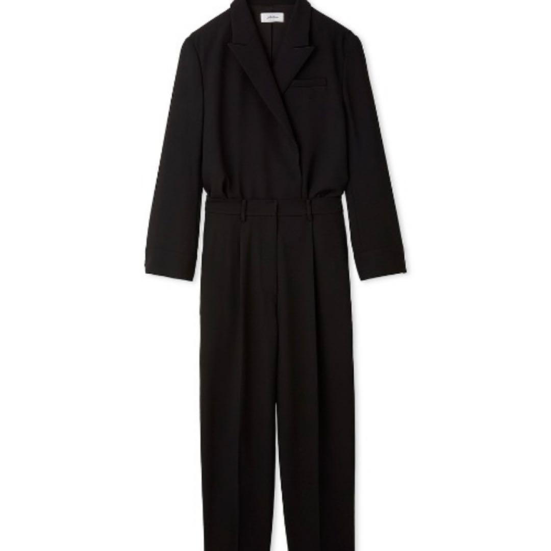 ミラオーウェン　スーツライクテーラードオールインワン