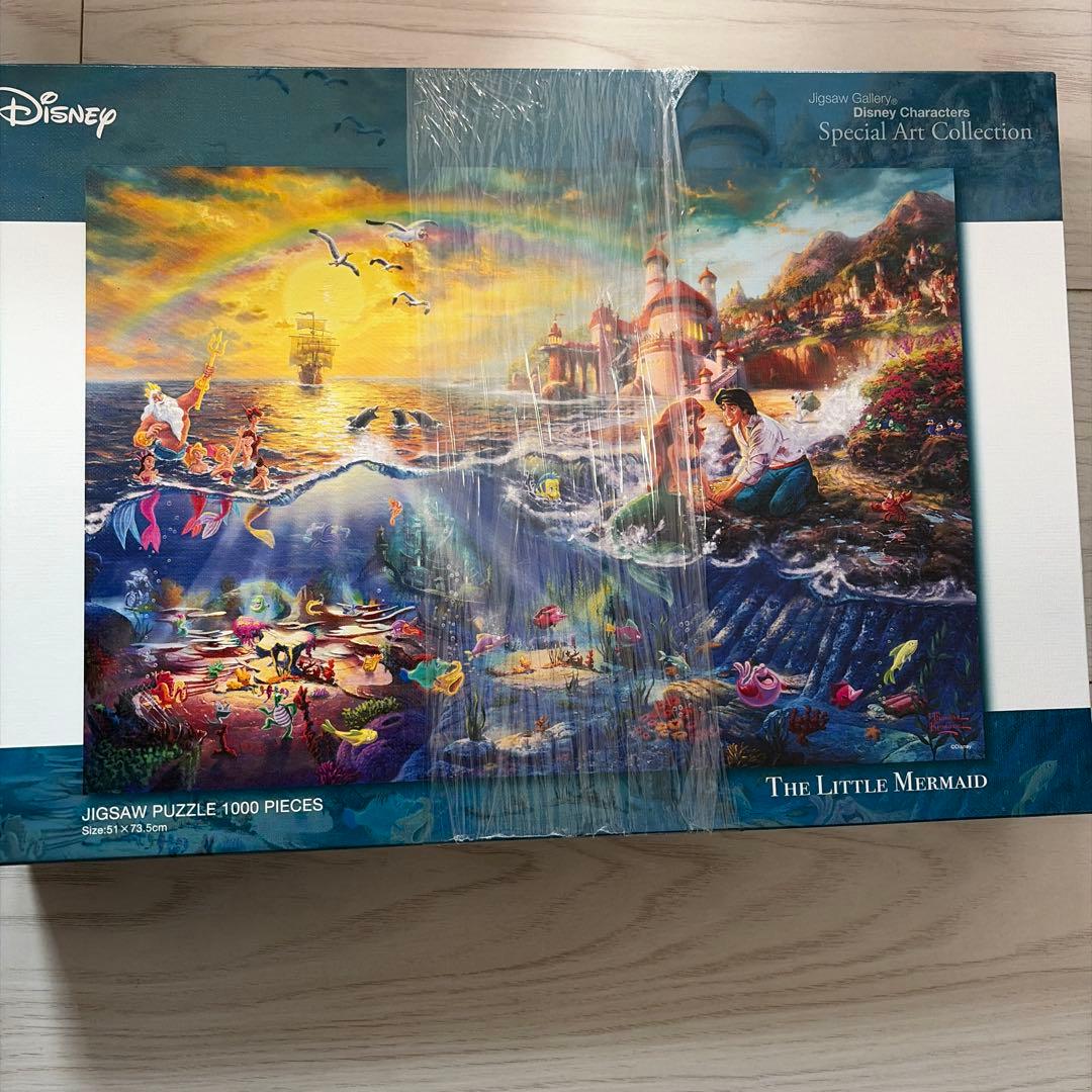 アラジン 、ピータパン、ピノキオ、リトルマーメイドジグソーパズル 1000ピース