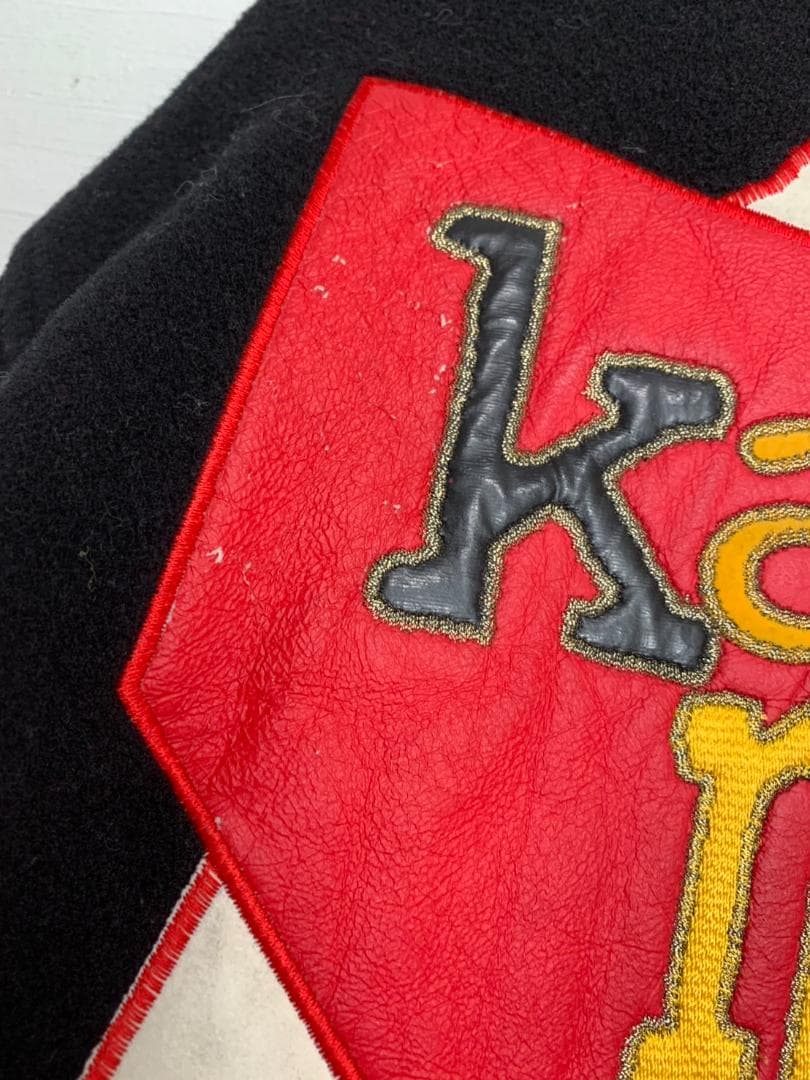 [90s KANSAI MAN] ウールスタジャン ジャケット M3 ブラック