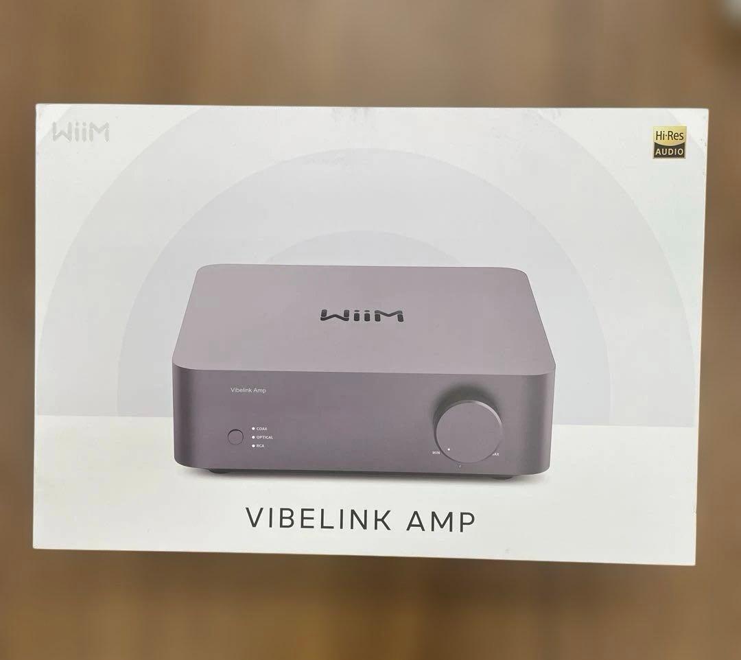 10658新品　WiiM Vibelink Amp アンプ スペースグレー